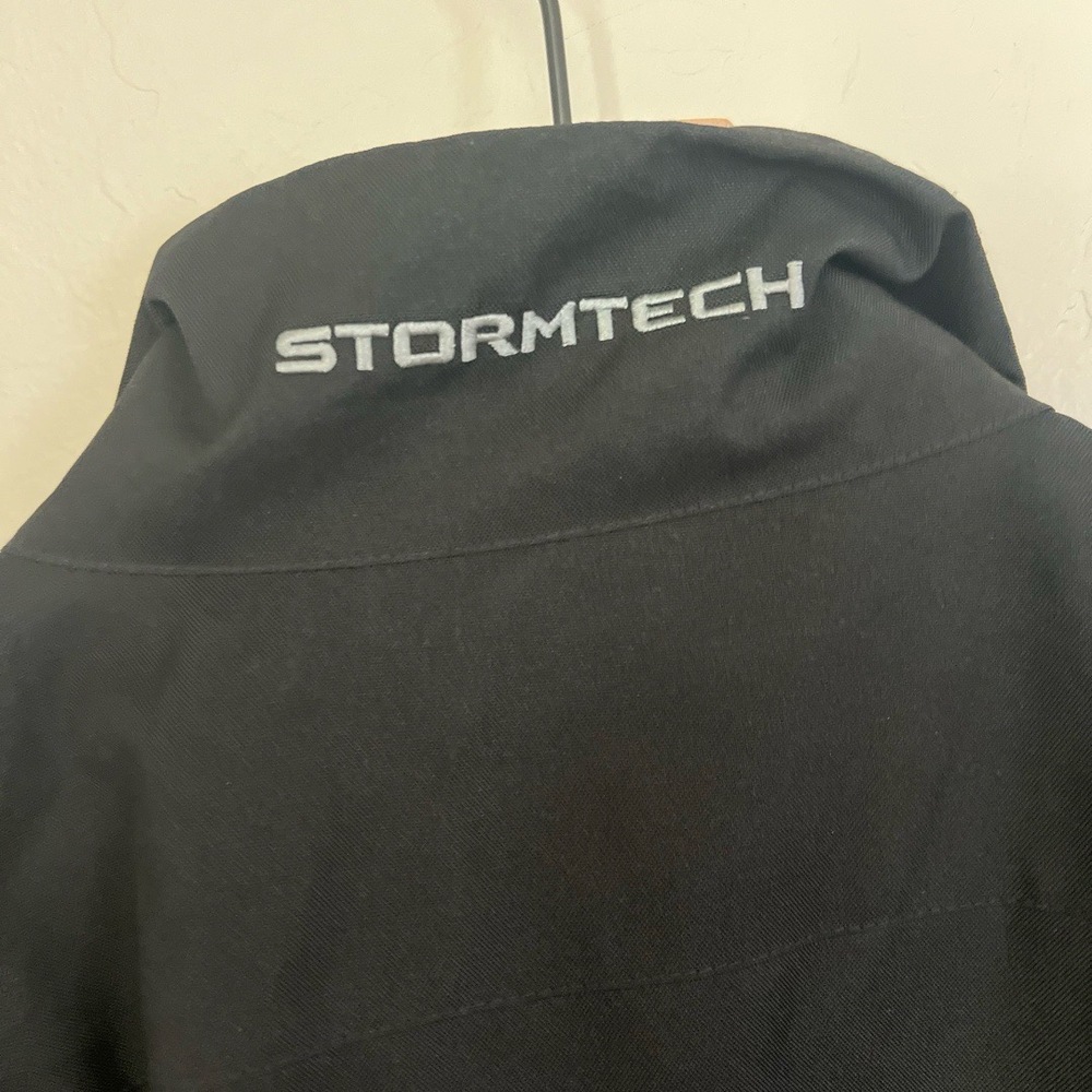 STORMTECH Jacket Mens Large Black Reflective Outdoor Full Zip Windbreaker - Picture 7 of 12